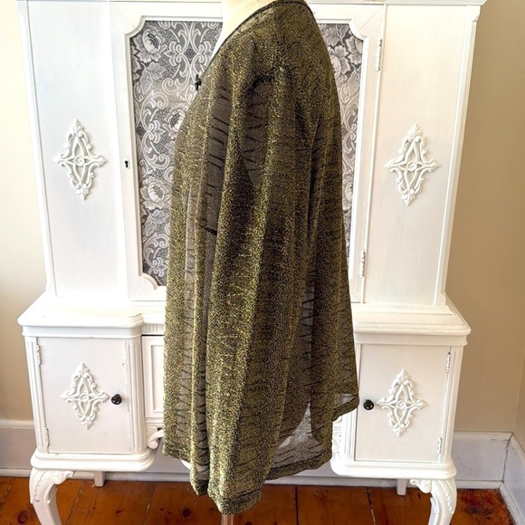 J. Ribkoff Couture Shimmer Sheer Cardigan - Picture 6 of 12